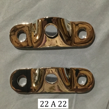 art 22A22 PER CITROEN DS COPPIA SUPPORI PER CINTURE DI SICUREZZA NUOVE RIPRODUZIONE