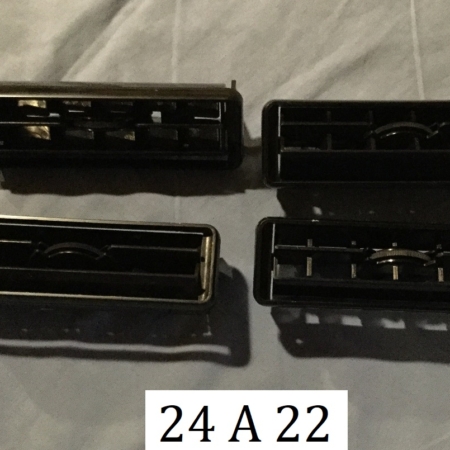 art 24A22 PER CITROEN DS SET 4 BOCCHETTE ARIA CONDIZIONATA AIR DIAVIA NUOVE ORIGINALI (al momento non disponibili)