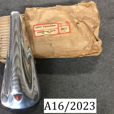 art A16-2023 PER CITROEN DS ACCESSORIO TERMINALE MARMITTA ROBRI NUOVA ORIGINALE