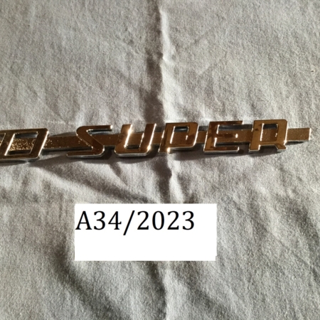 art A34-2023 PER CITROEN DS SCRITTA D SUPER NUOVA ORIGINALE (al momento non disponibile)