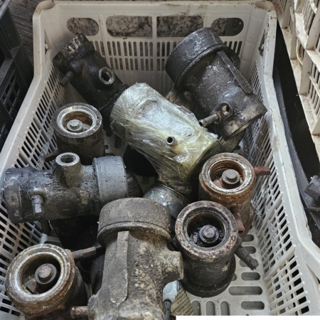 art C25-2024 DISGIUNTORI IN ALLUMINIO PER CITROEN DS USATI DA REVISIONARE